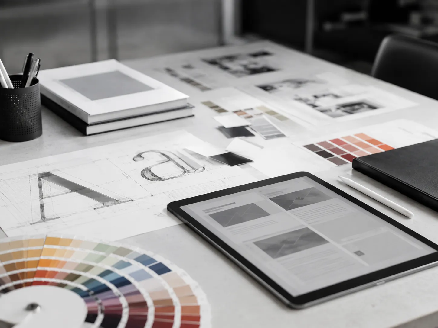 Graphic design and visual brand development
