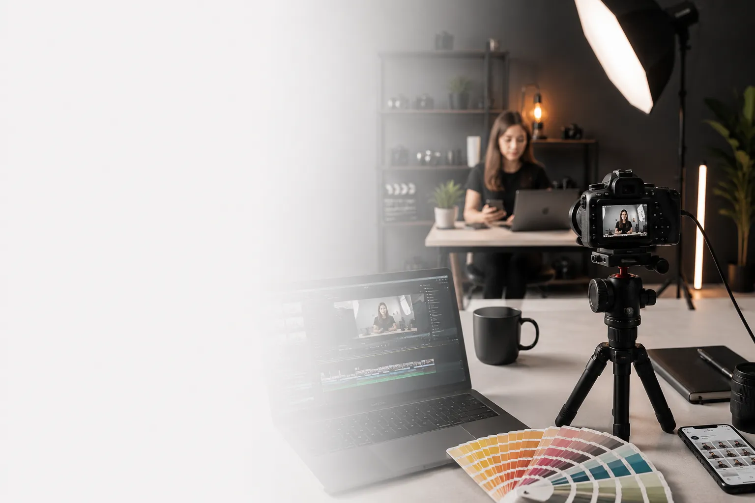 Content creation for social media and digital campaigns