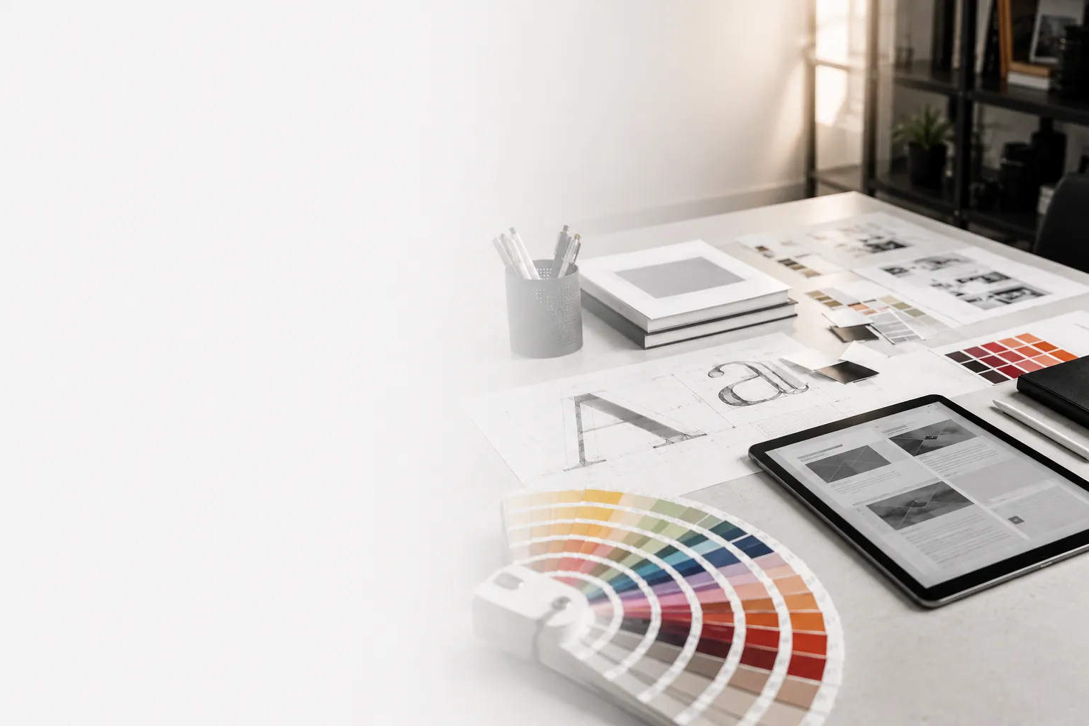 Graphic design and visual brand development