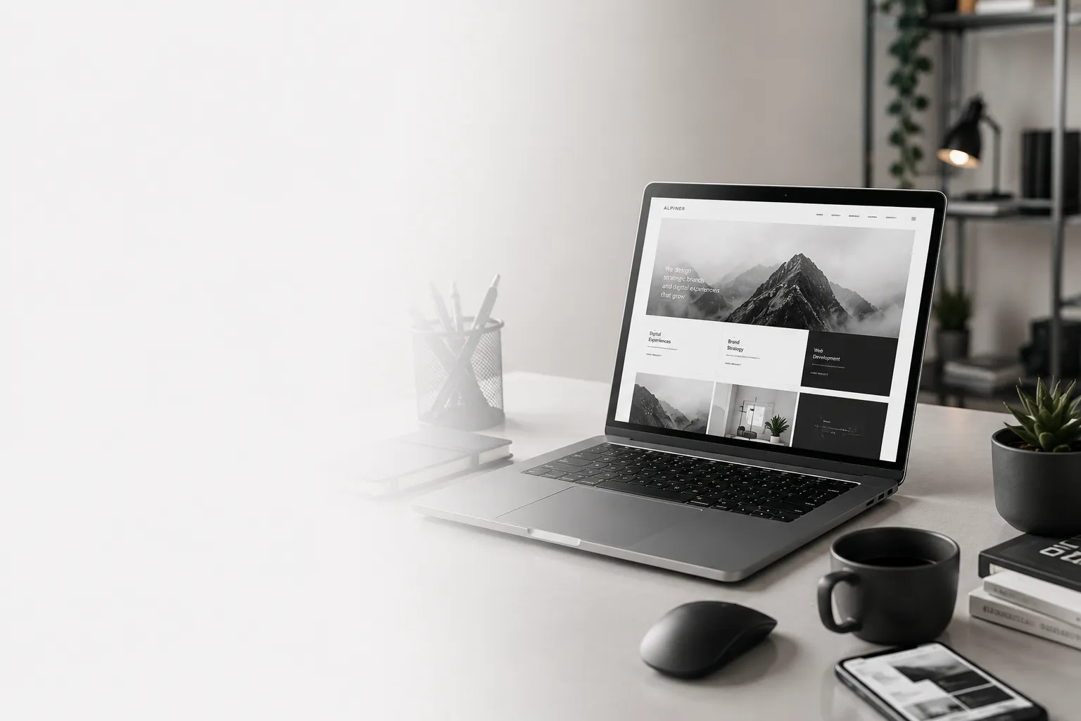 Modern web design and digital presences